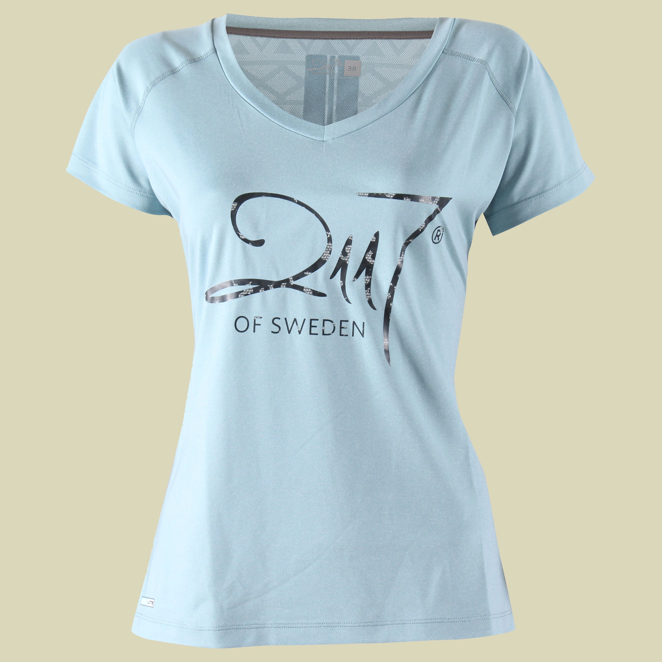 2117Vargön Multisport Top Women Größe 36 Farbe stone blue melange