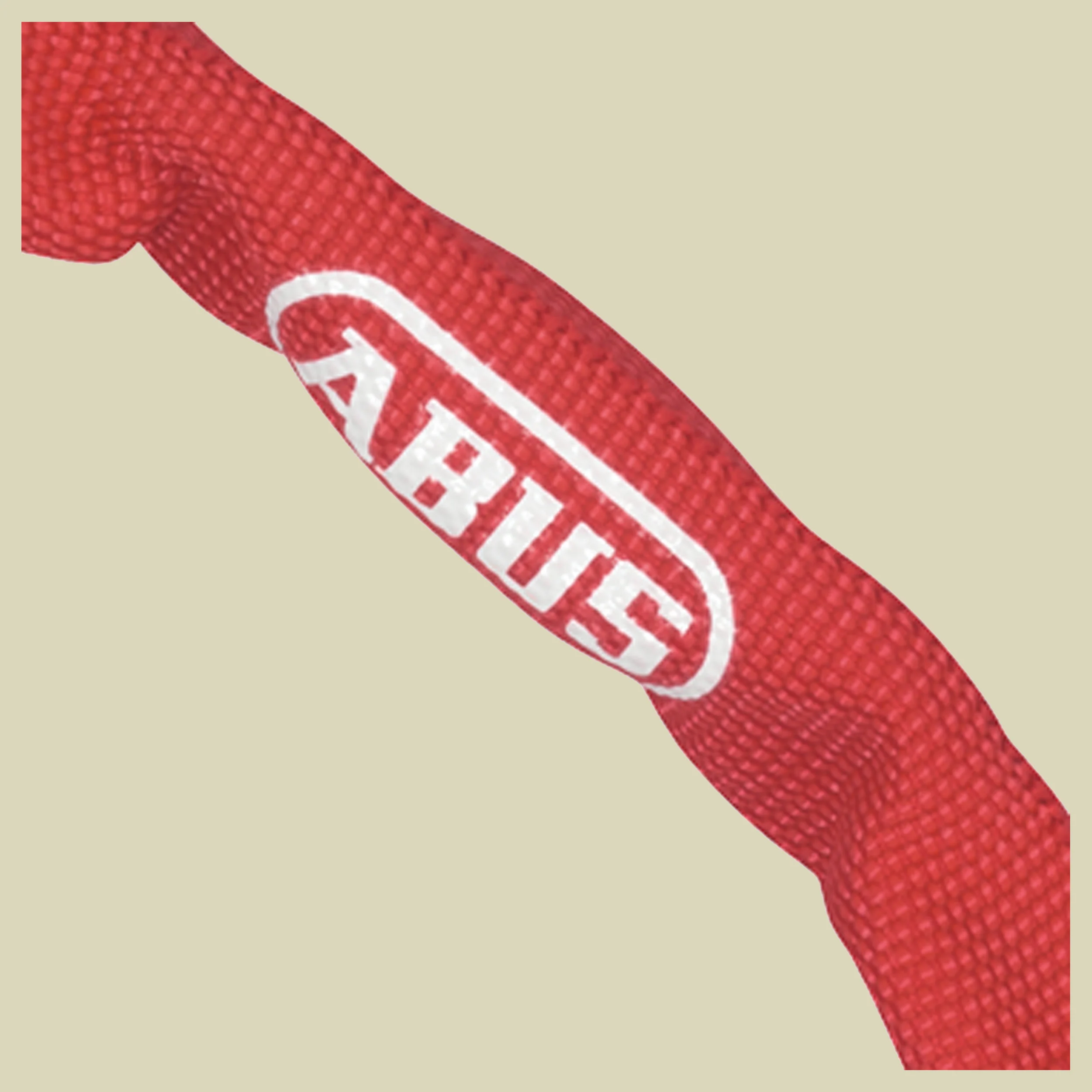 ABUSKettenschloß 1500/60 web Farbe rot Sicherheitslevel: 3