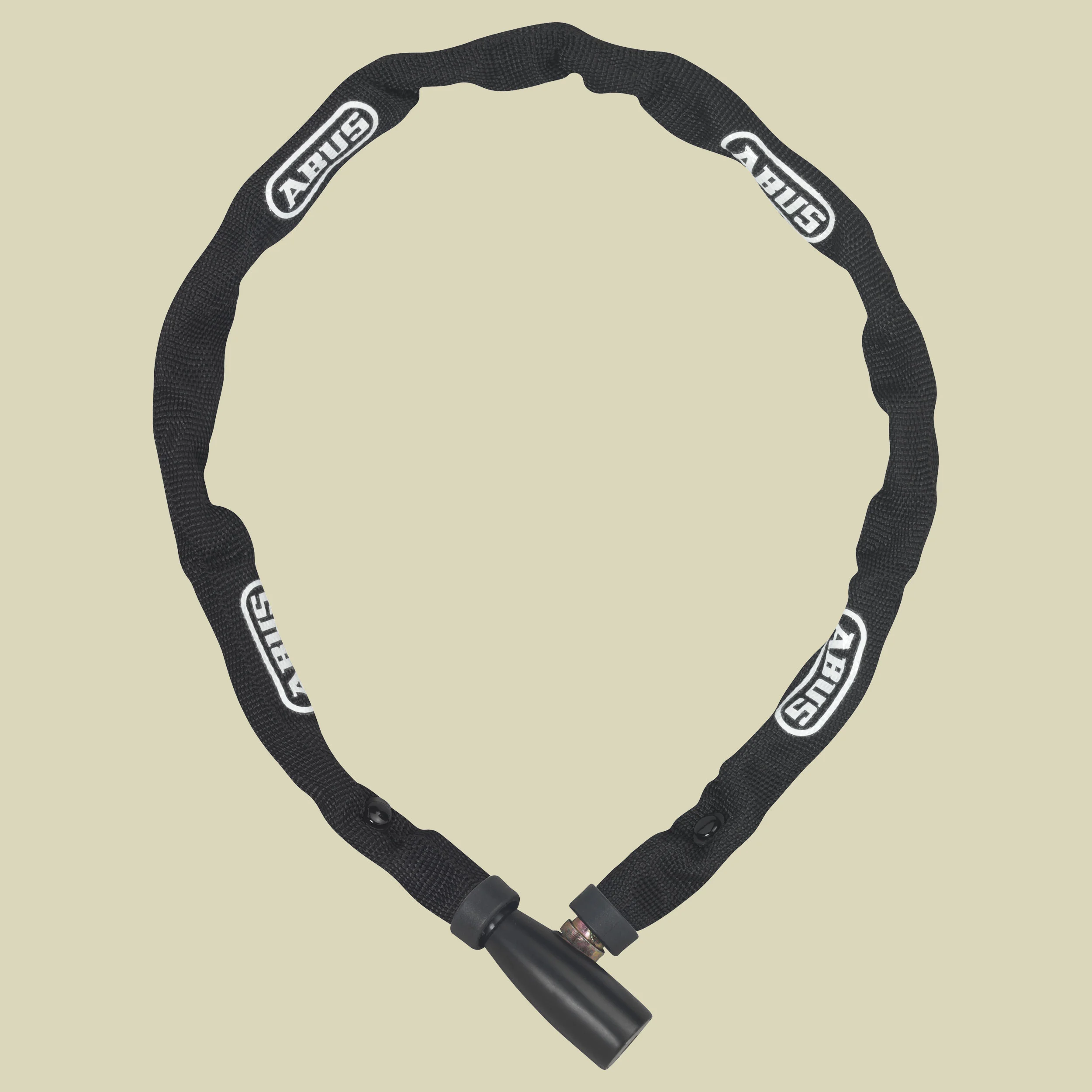 ABUSKettenschloß 1500/60 web Sicherheitslevel 3 Farbe schwarz