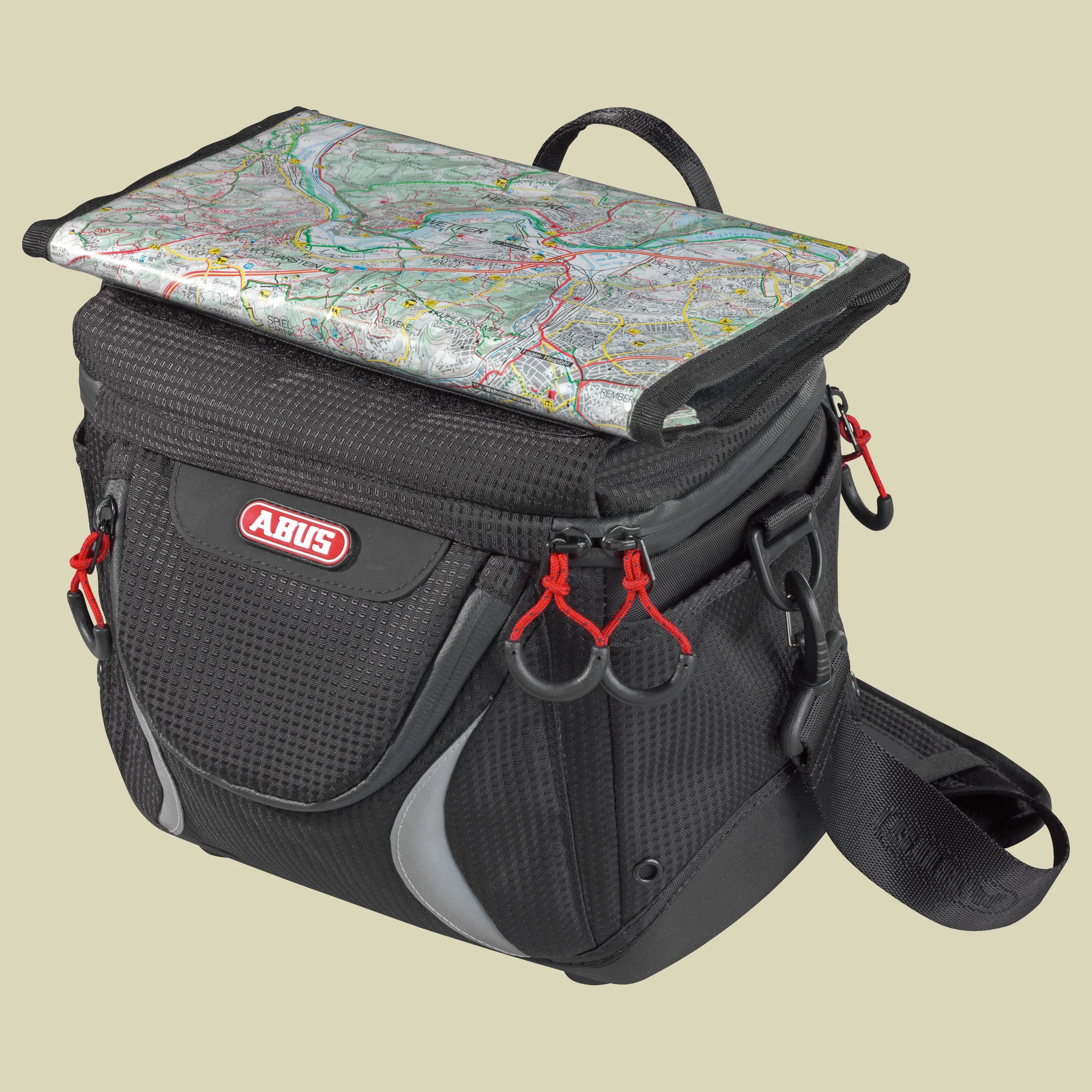 ABUSOnyx ST 400 SB KF Gembo Lenkertasche Volumen 5,5Liter Farbe Schwarz