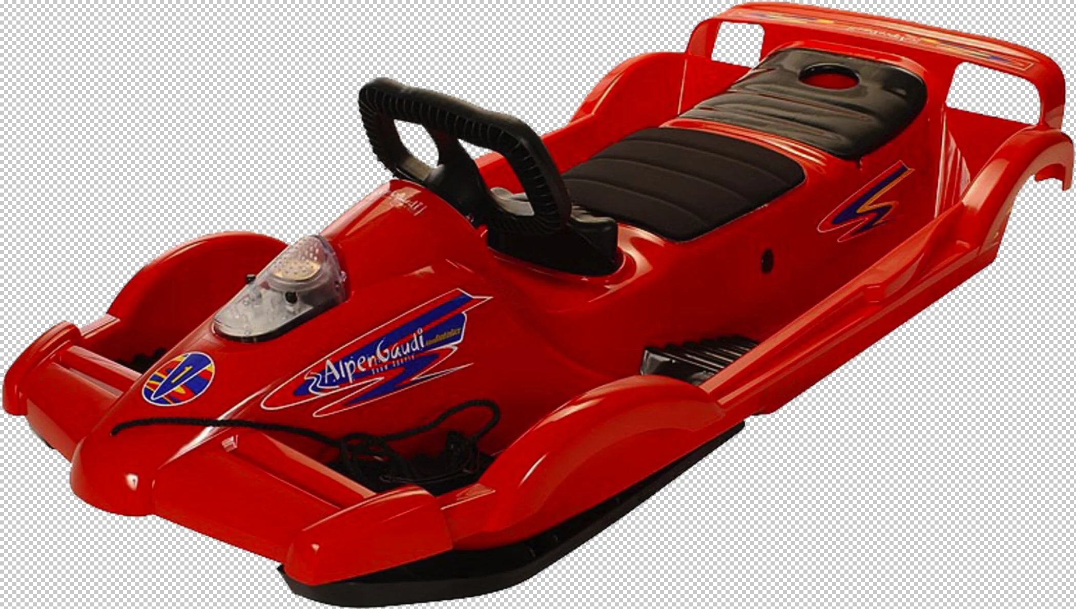 ALPENGAUDI Schlitten Ski-Bob Alpen Double Race