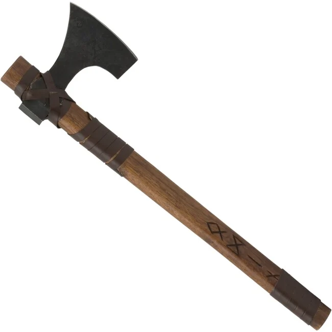 Axt mit Karbonklinge und Holzstiel