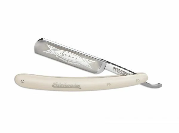 Böker Edelweiss Rasiermesser, Elfenbeinoptik