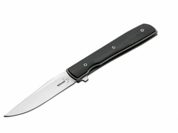 Böker Plus Urban Trapper Petite G-10 Taschenmesser 7 cm, schwarz, titan, G10
