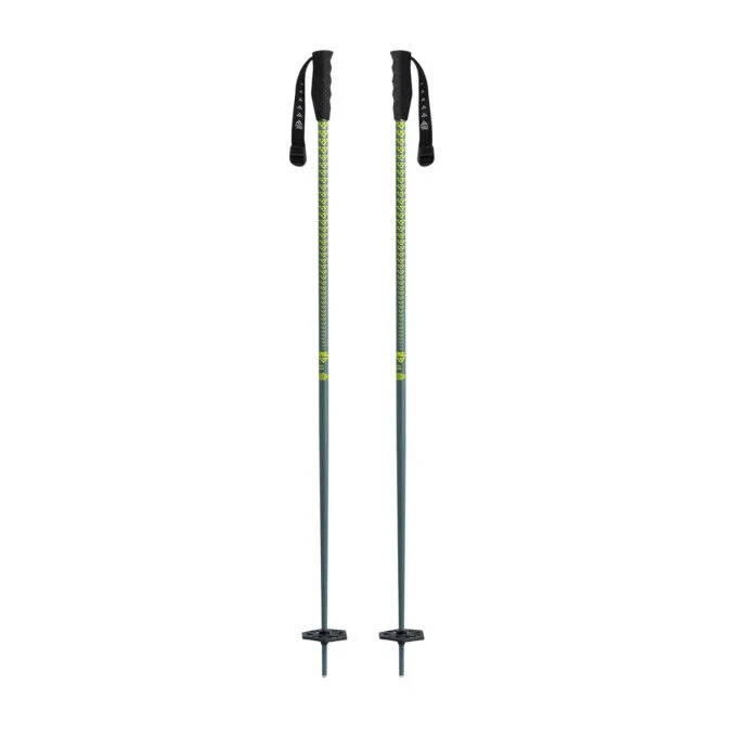 Bâtons de ski BLACK CROWS Meta Poles - GREY/YELLOW