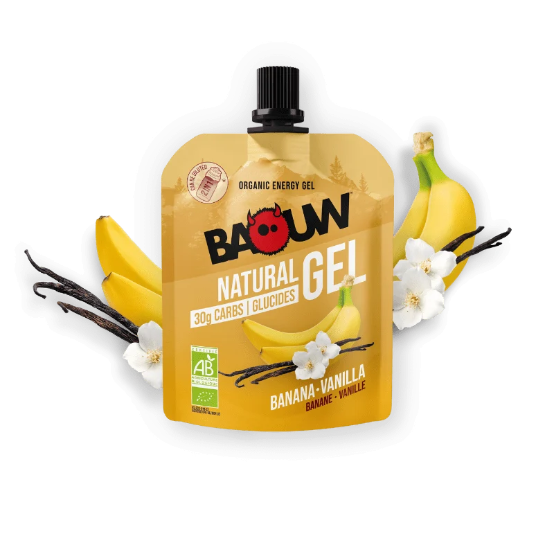 Baouw Banane-Vanille - Energiegel | Hardloop