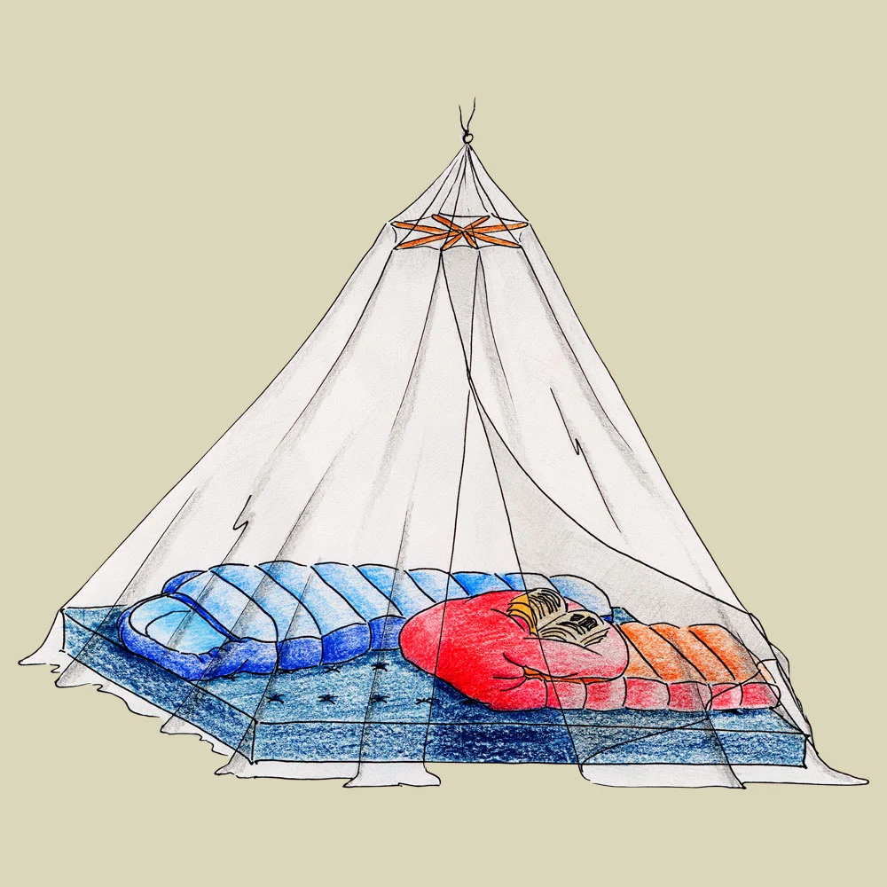 Basic NatureMoskitonetz Klassik Baldachin