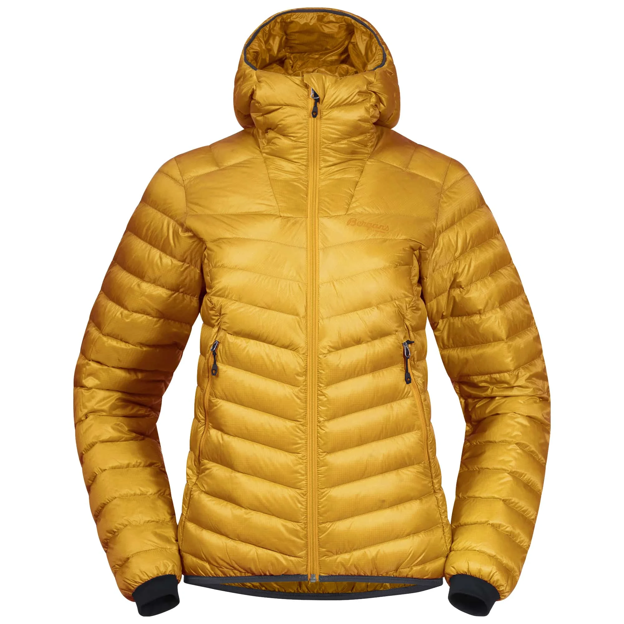 Bergans Senja Down Light W Jkt W/Hood Light Golden Yellow
