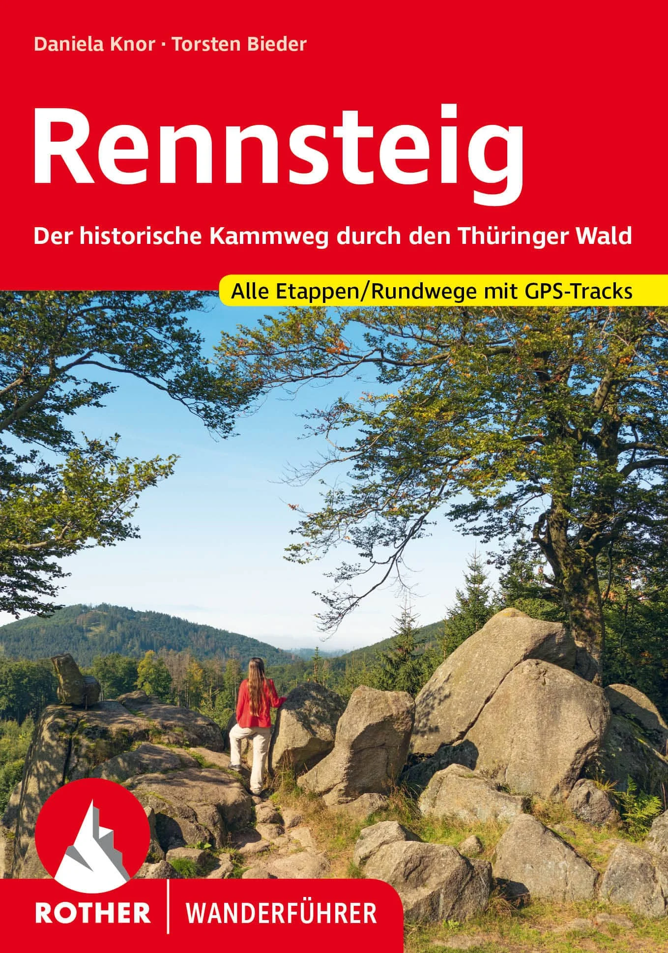 Bergverlag Rother Wanderführer Rennsteig