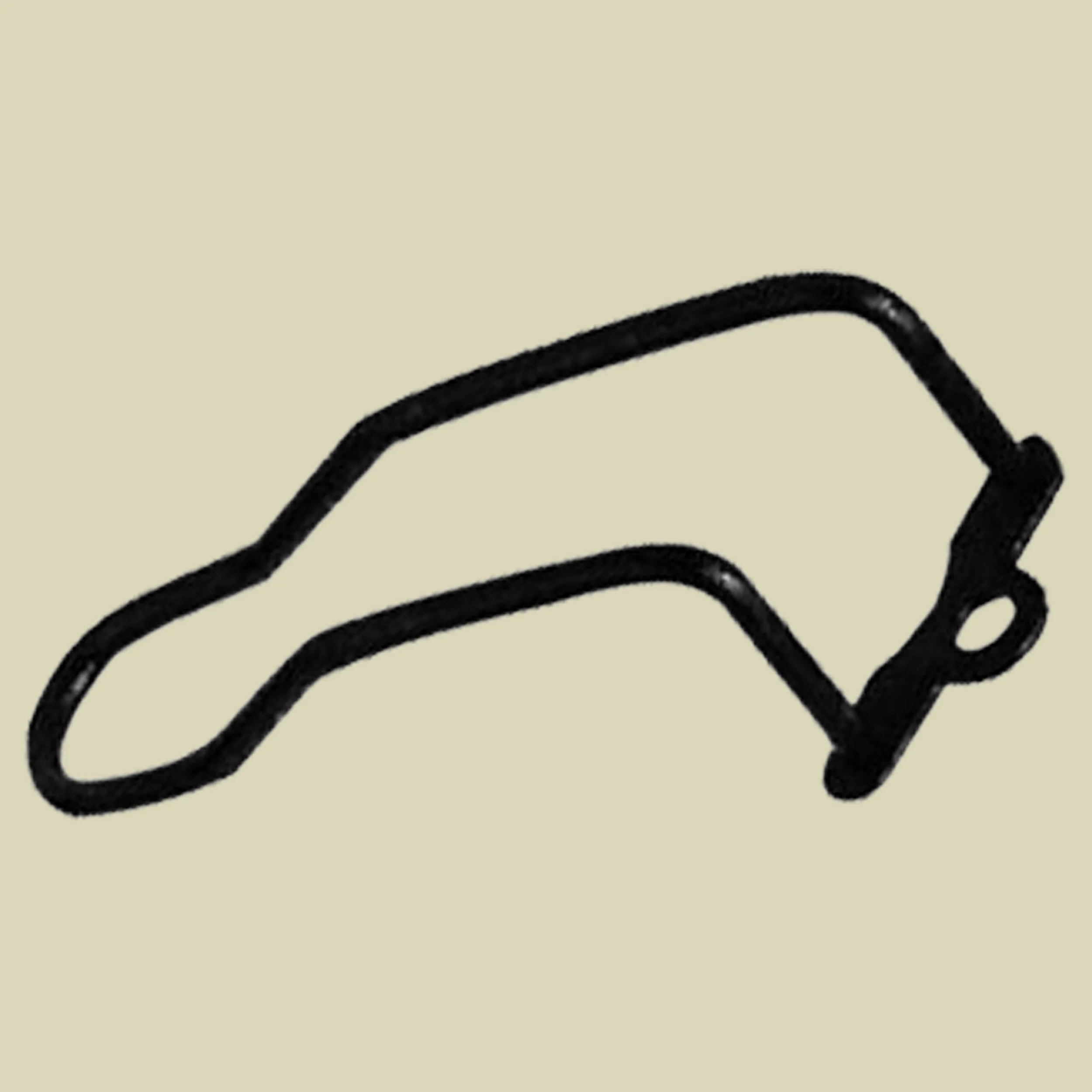 BICOSchaltwerkschutzbügel Farbe schwarz lang