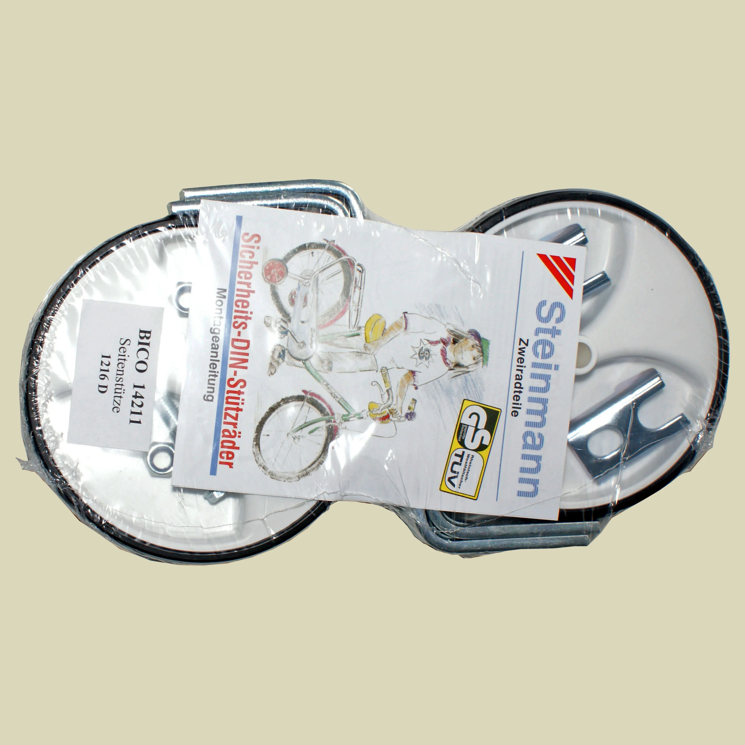 BICOStützräder mit Lasche 16"-20"