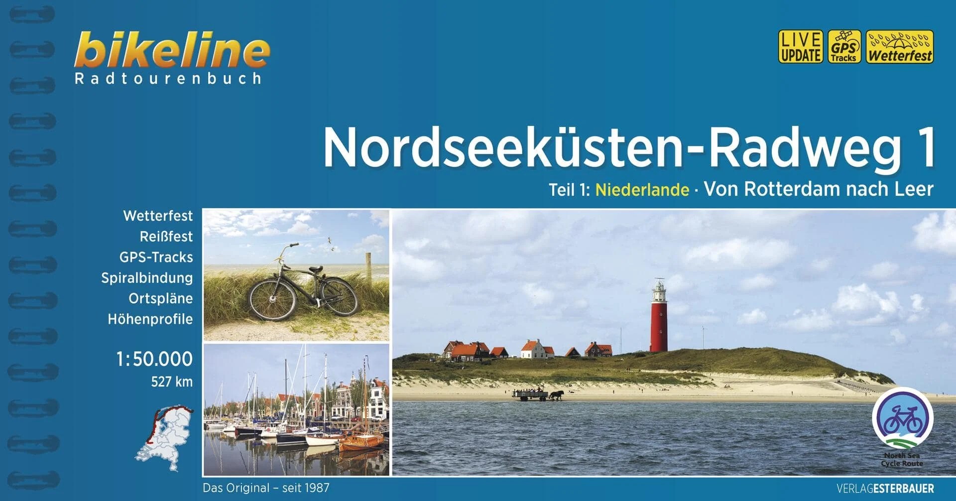 bikeline Nordseeküsten-Radweg 1