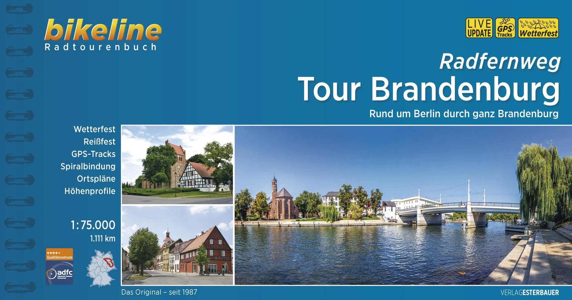 bikeline Radfernweg Tour Brandenburg