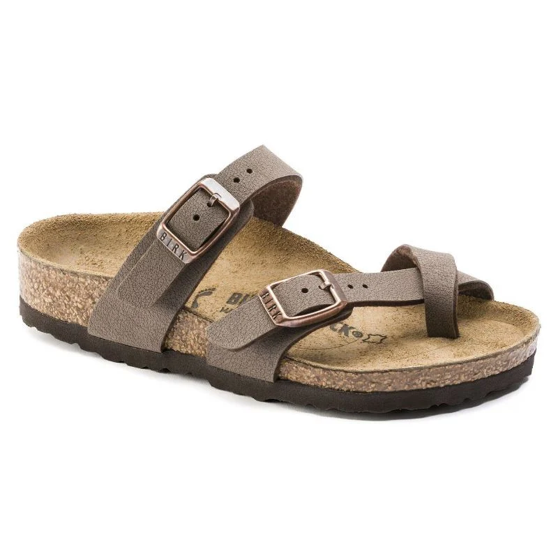 Birkenstock Mayari Kids Birko-Flor Nubuck - Sandalen - Kind | Hardloop