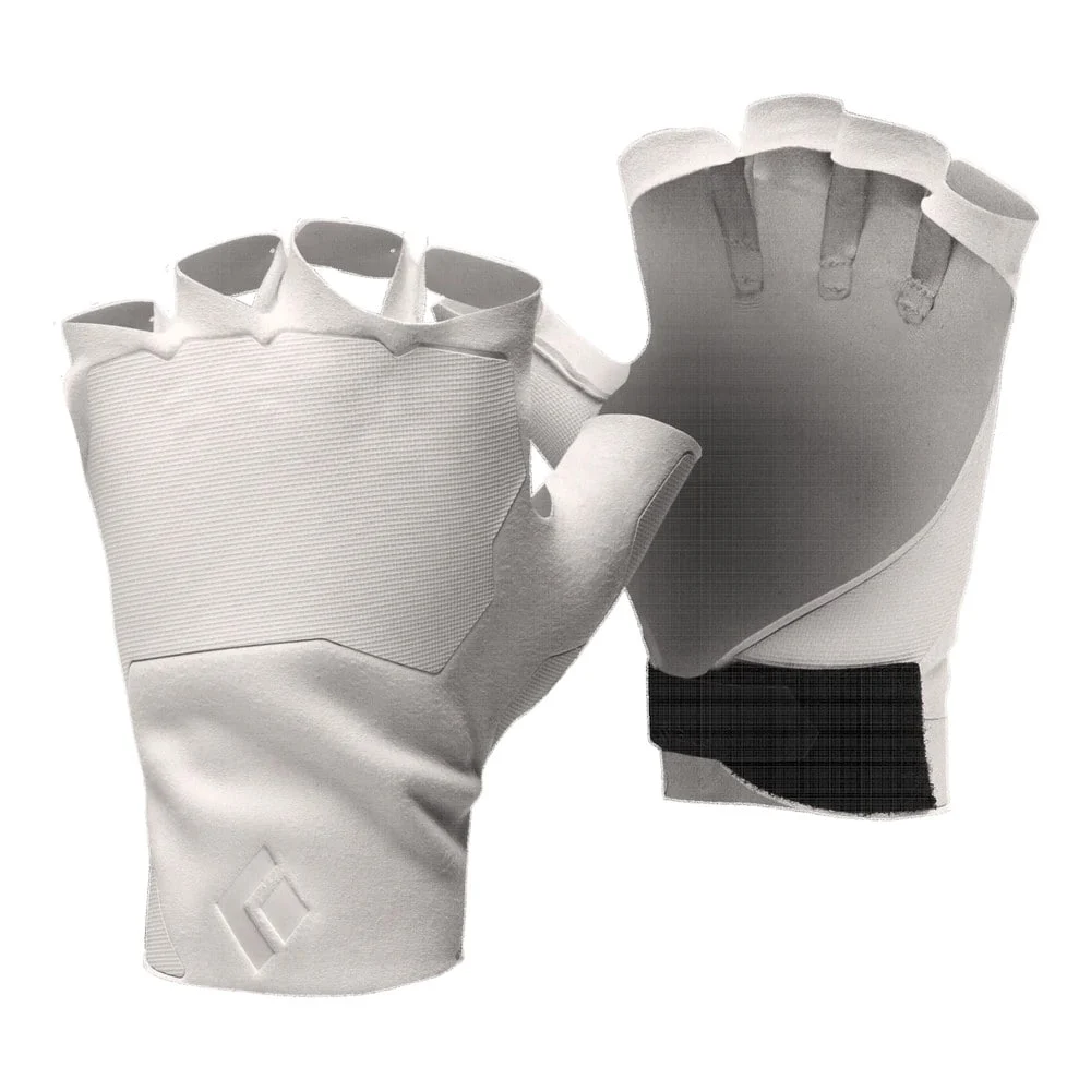 Black Diamond Crack Gloves - white