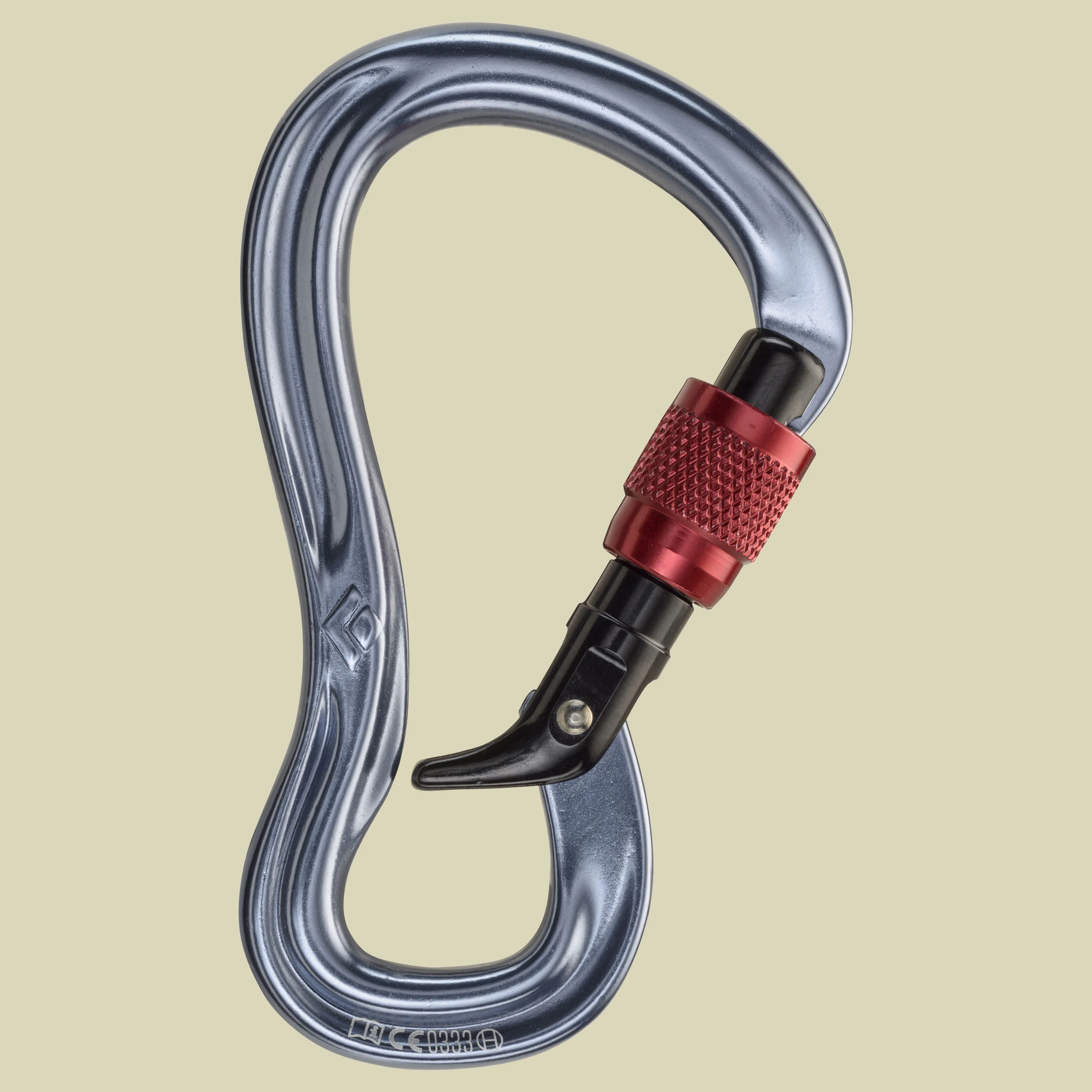 Black DiamondGridLock Screwgate 210278 Farbe gray