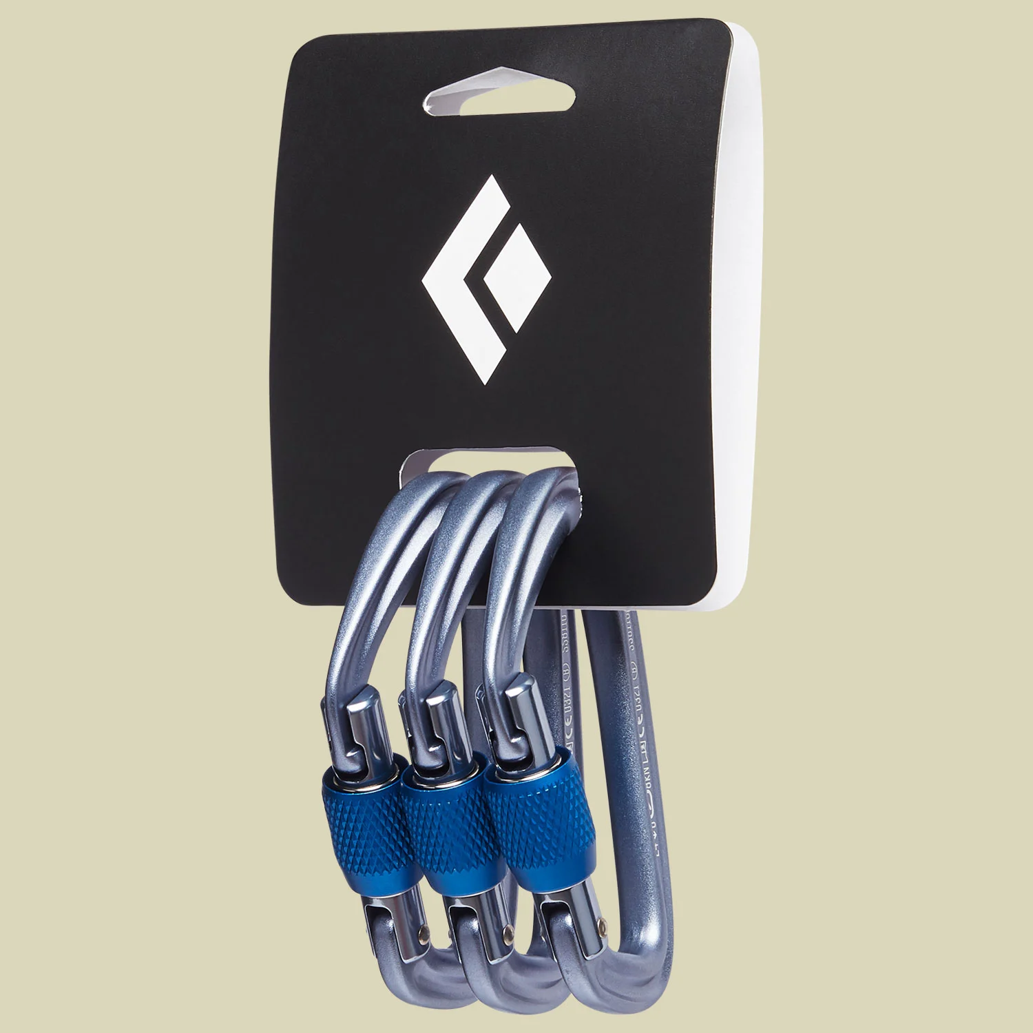 Black DiamondHotforgeScrewgate 3 Pack Farbe gray