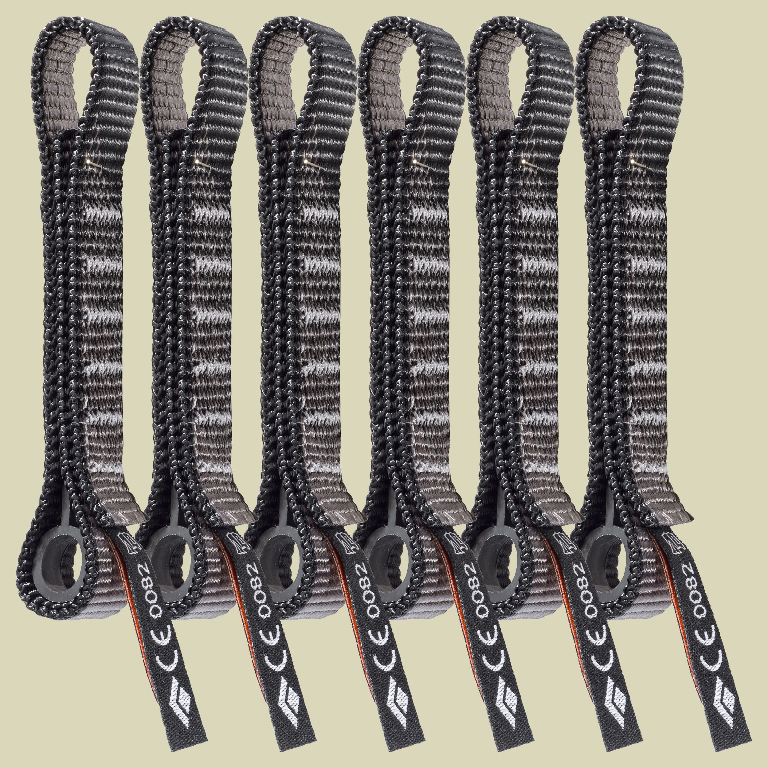 Black DiamondStandard Dogbone 12 cm 6-Pack Breite 18 mm no color