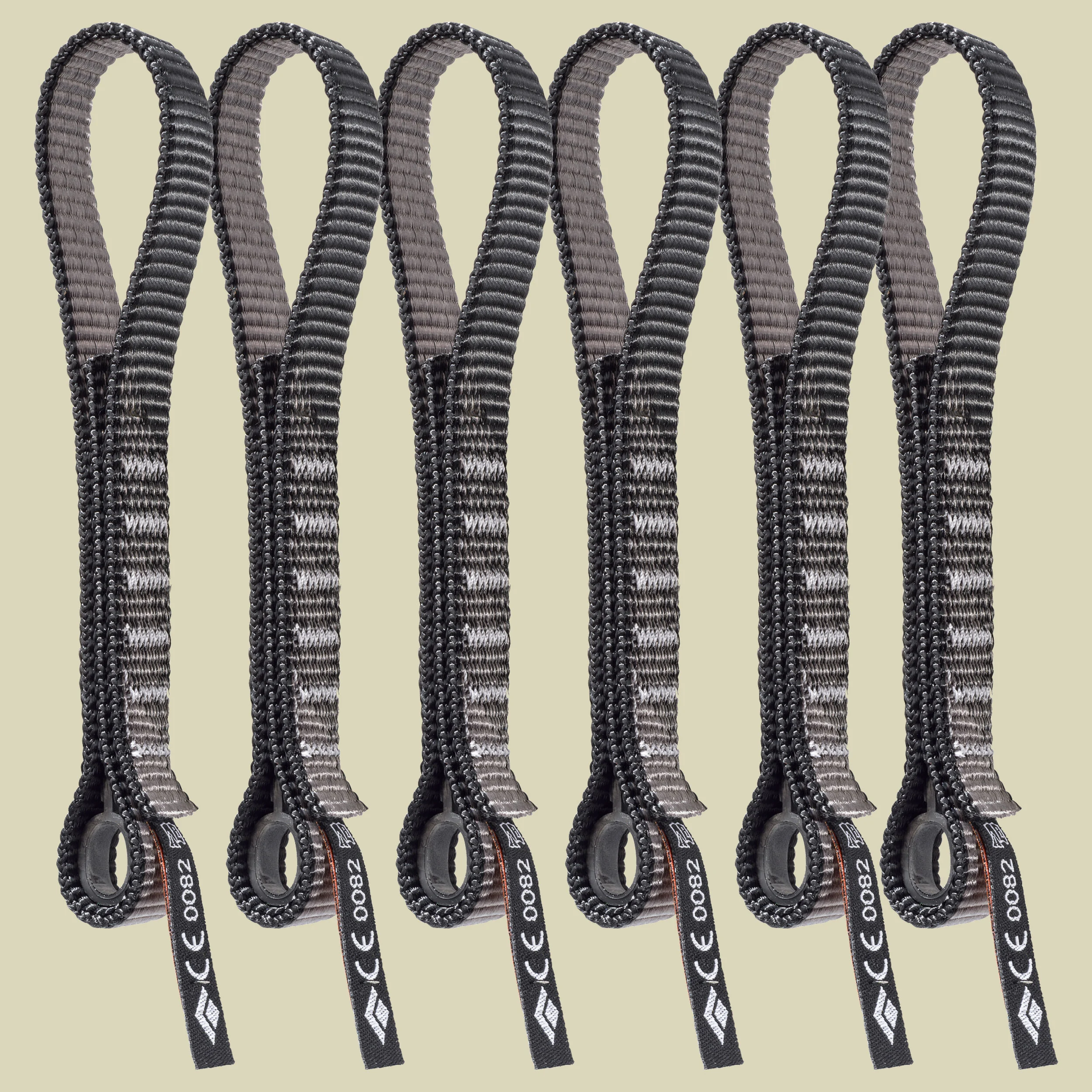 Black DiamondStandard Dogbone 16 cm 6-Pack Breite 18 mm