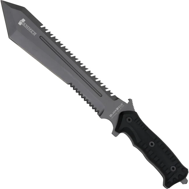 BlackField HAMMER Machete, schwarz