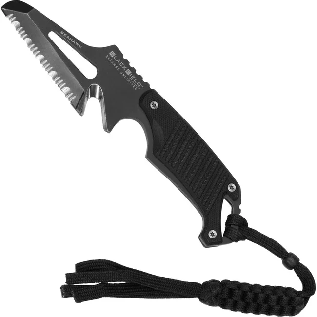 BlackField-Messer mit feststehender Klinge SEAHAWK