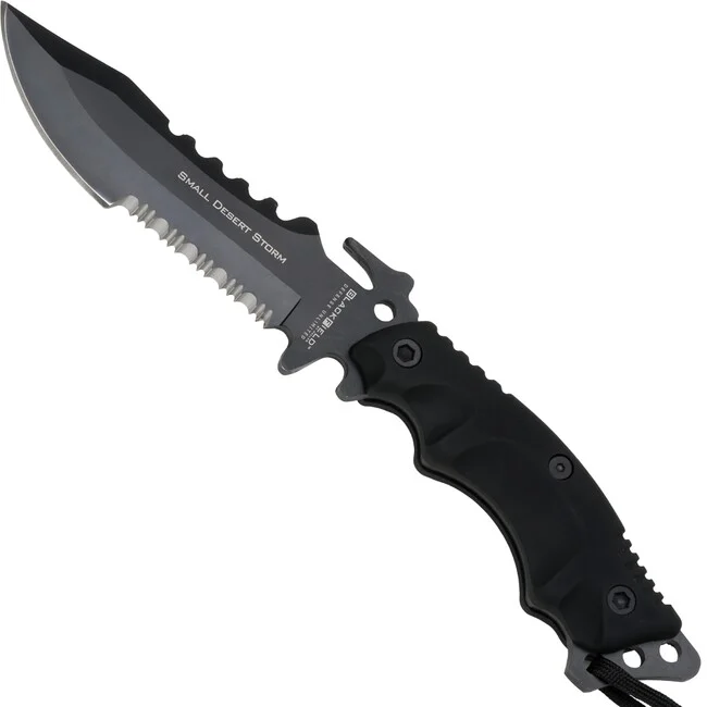 BlackField-Messer mit feststehender Klinge SMALL DESERT STORM