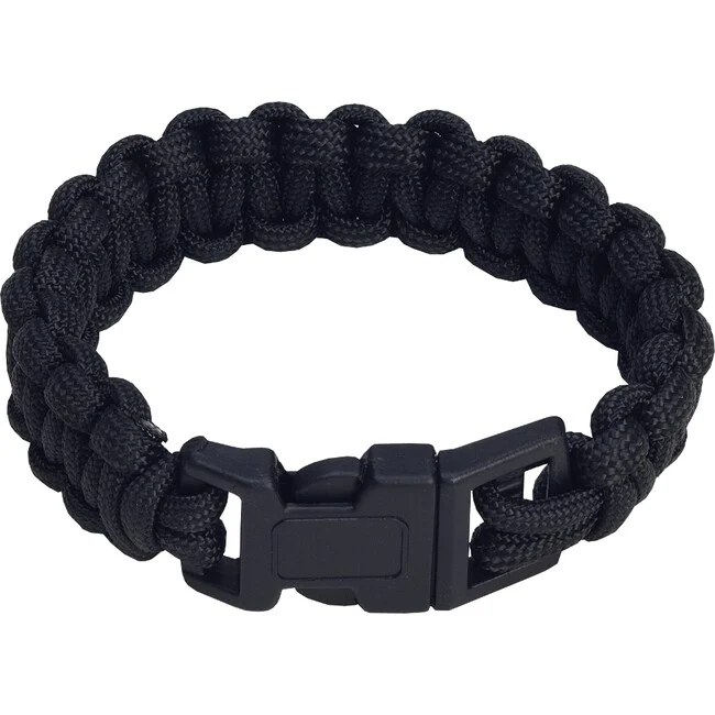 BlackField Paracord-Armband, schwarz