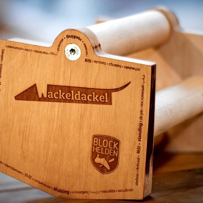 Blockhelden Wackeldackel Set