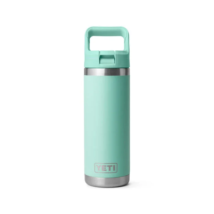 Bottiglia con cannuccia Yeti Rambler da 18 oz (532 ml) - Seafoam