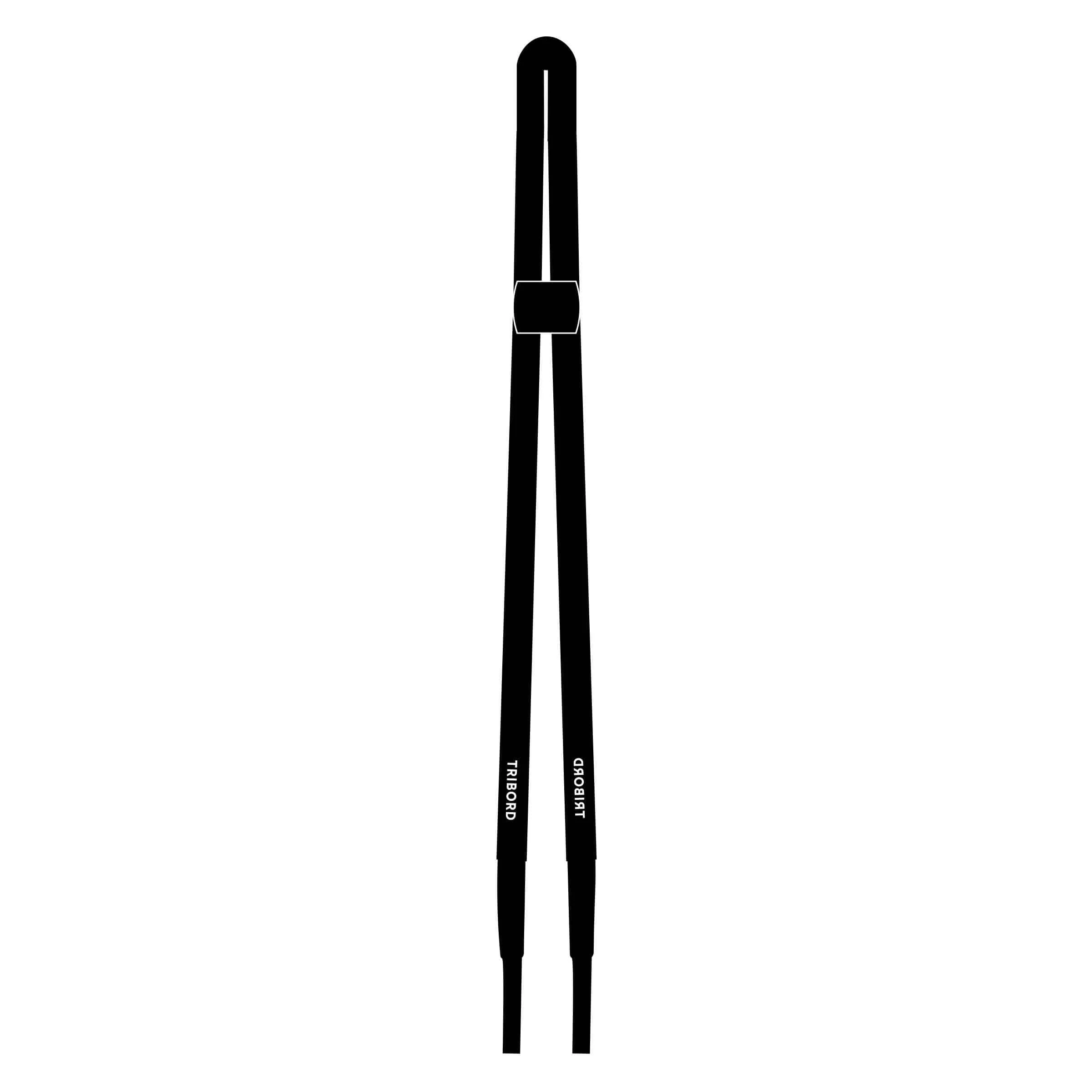 Brillenband schwimmfähig Segeln Erwachsene schwarz