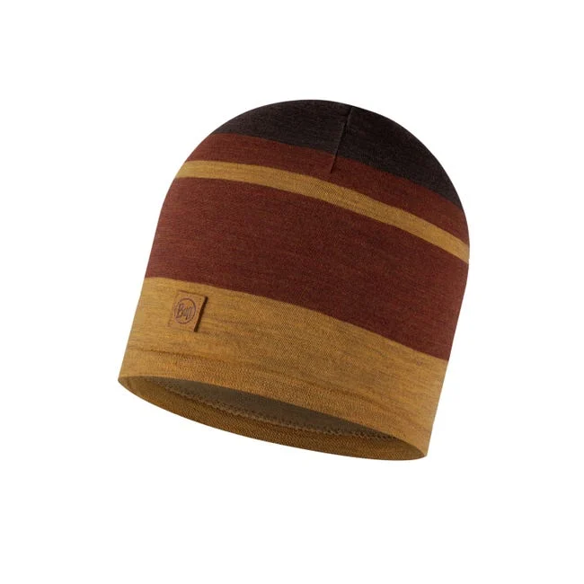 Buff Merino Move Beanie Mustard