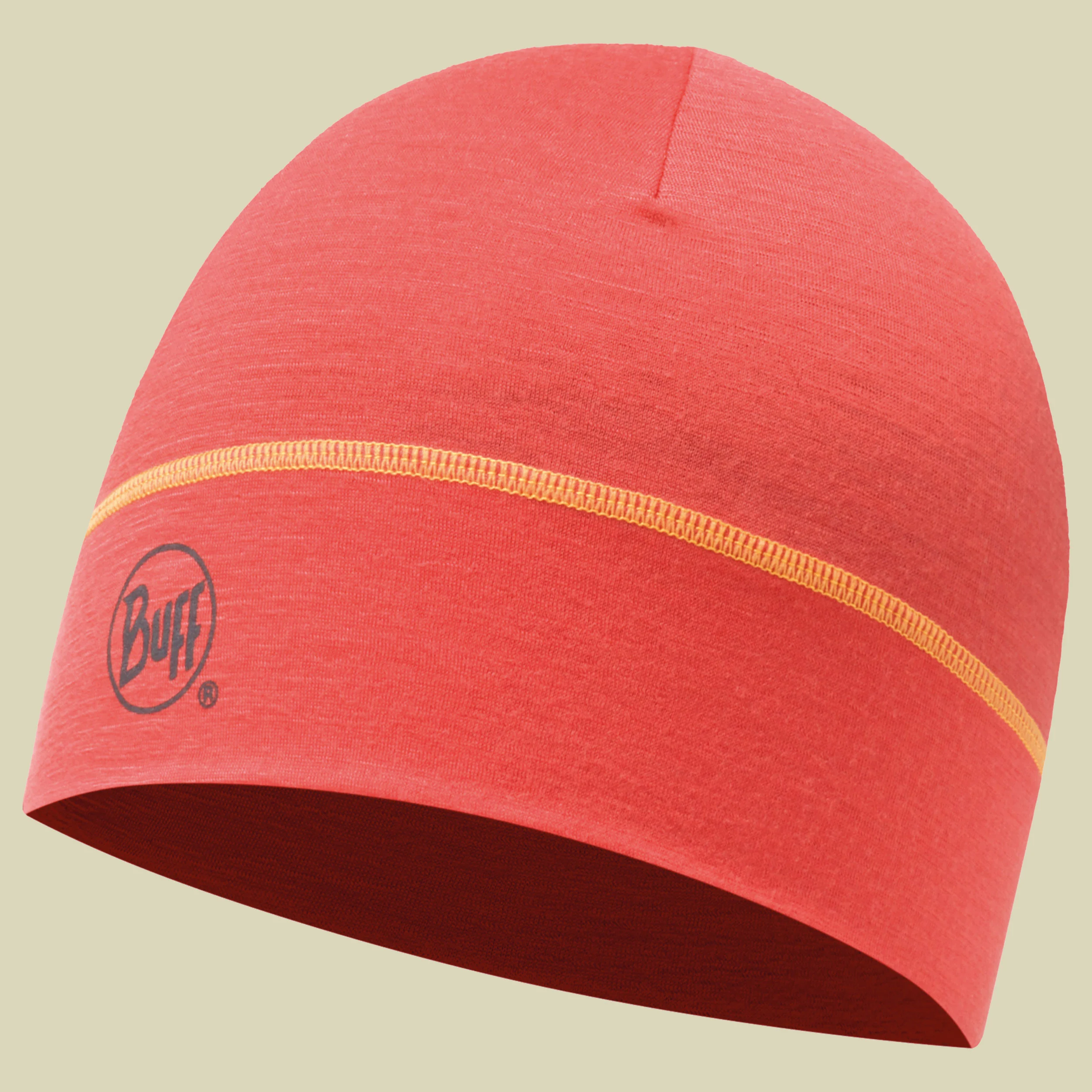 BuffMerino Wool 1 Layer Hat Größe one size Farbe solid coral