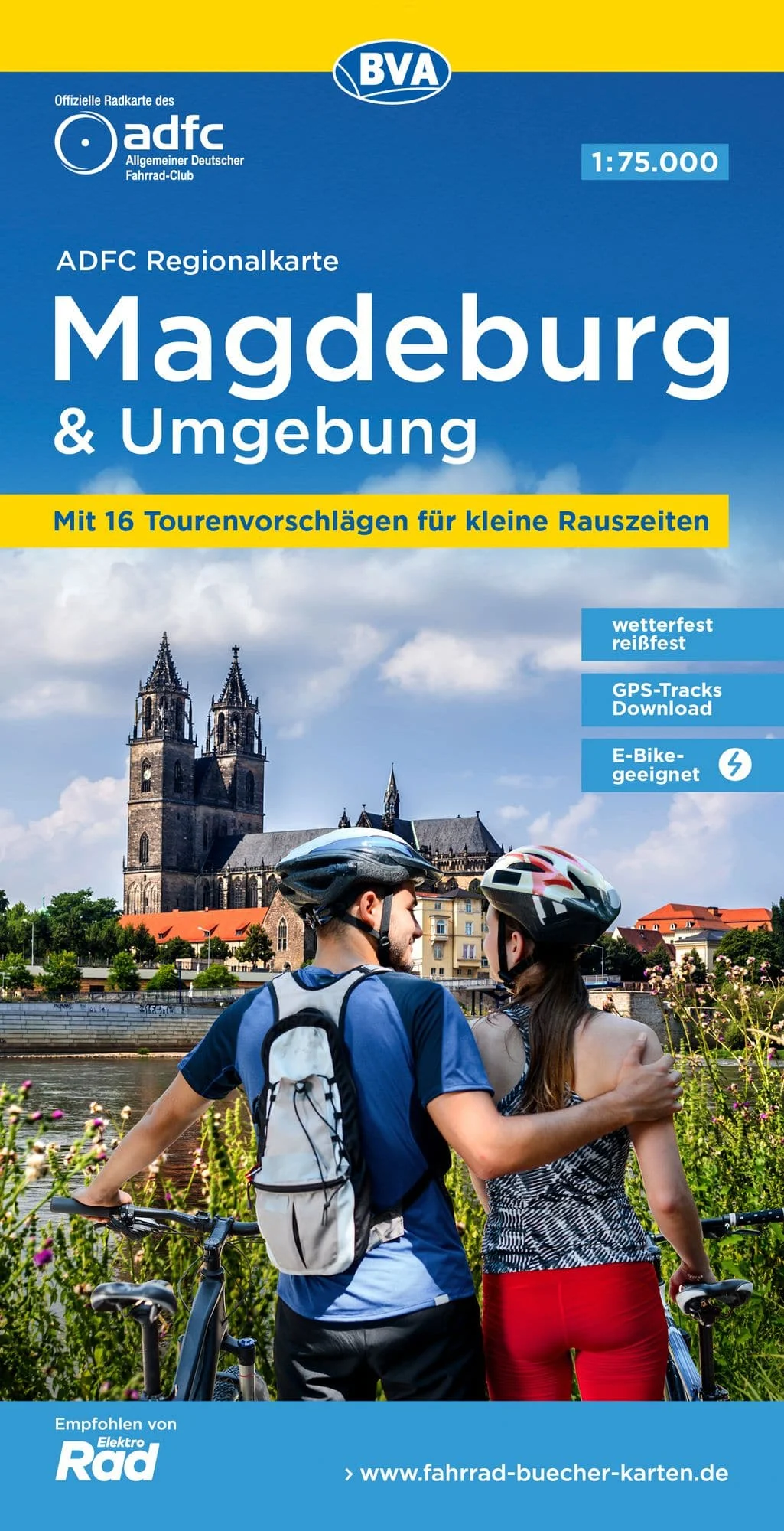 BVA BikeMedia Magdeburg und Umgebung Fahrradkarte