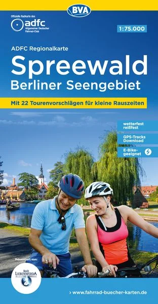 BVA BikeMedia Spreewald / Berliner Seengebiet Fahrradkarte
