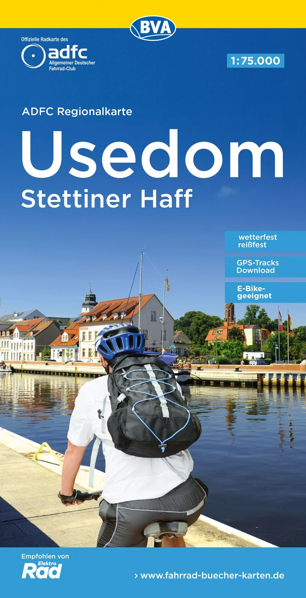 BVA BikeMedia Usedom / Stettiner Haff Fahrradkarte