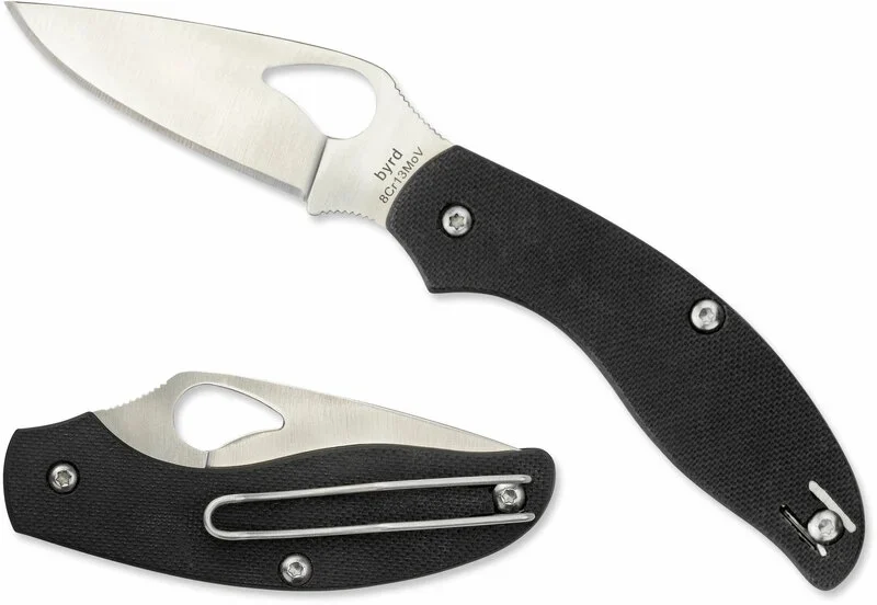 Byrd BY23GP Tern Taschenmesser 7 cm, schwarz