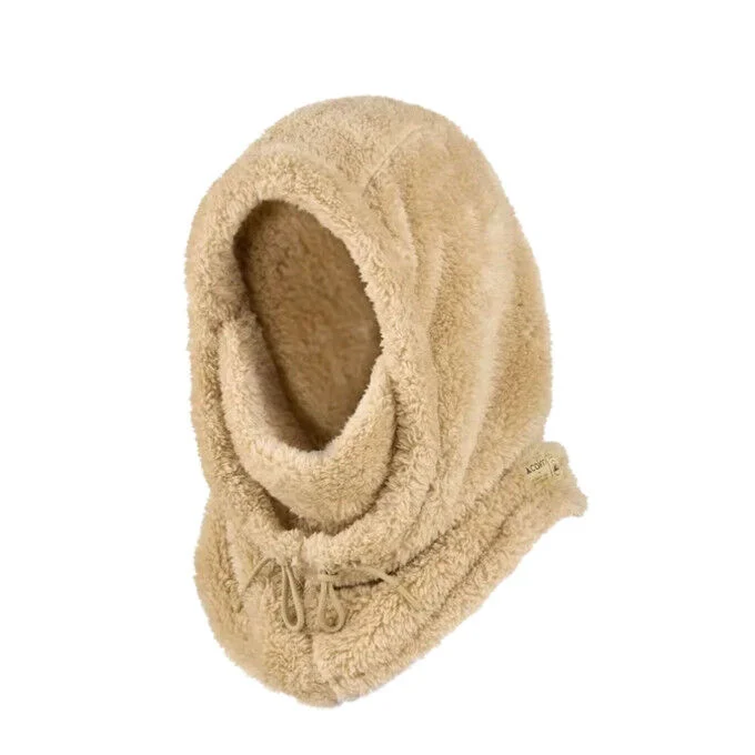 CAIRN PLUSH BALACLAVA - BISCUIT