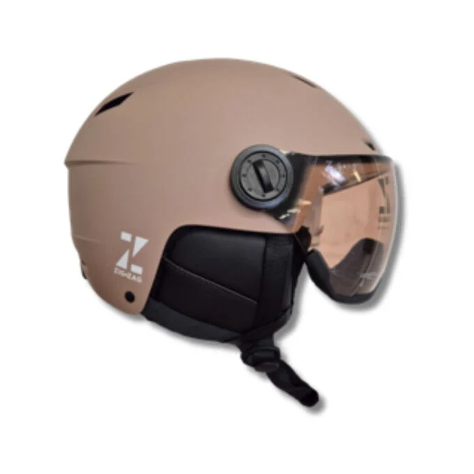 Casco da sci con visiera fotocromatica Zig Zag C300 Visor P - Beige