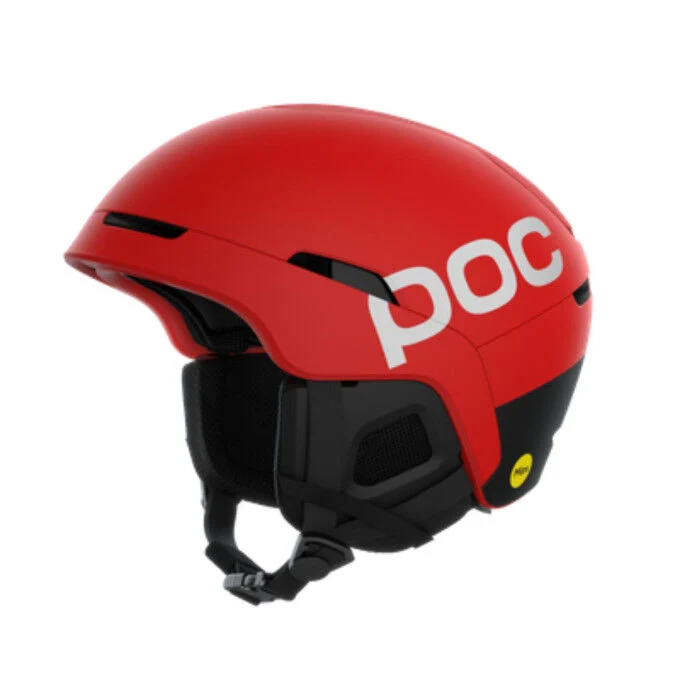 Casco POC Obex BC MIPS - Prismane Red Matt