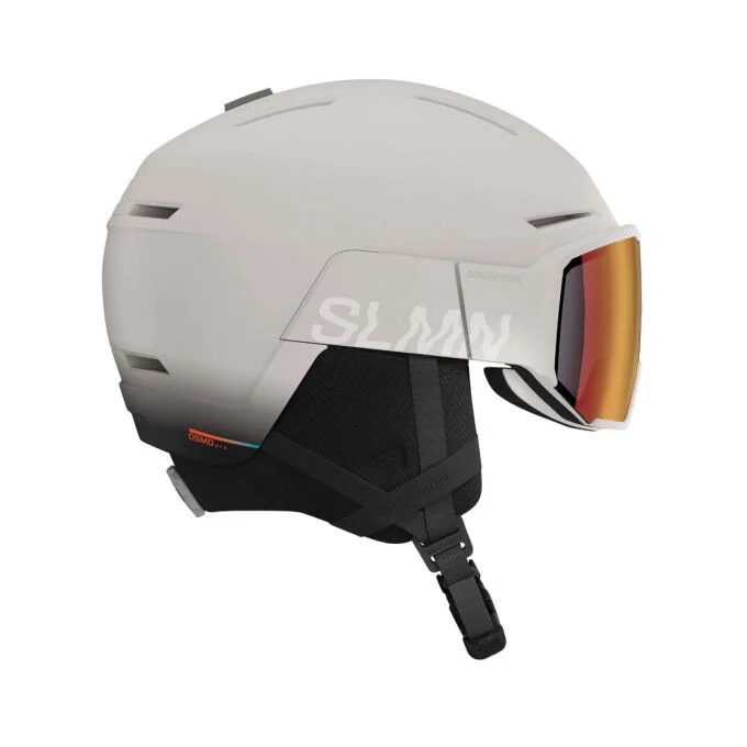 Casque de ski SALOMON Osmo Pro Sigma Photo - Grey Violet / Poppy Red