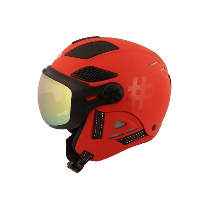 Casque ski visière DIEZZ LOUNA II Tempo - Fire Red