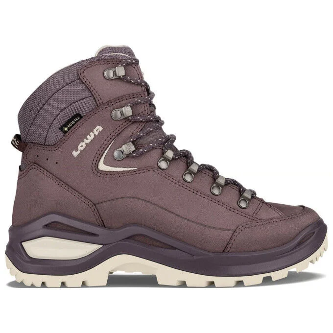 Chaussure de randonnée femme Lowa RENEGADE EVO GTX MID - Brown Rose/Panna