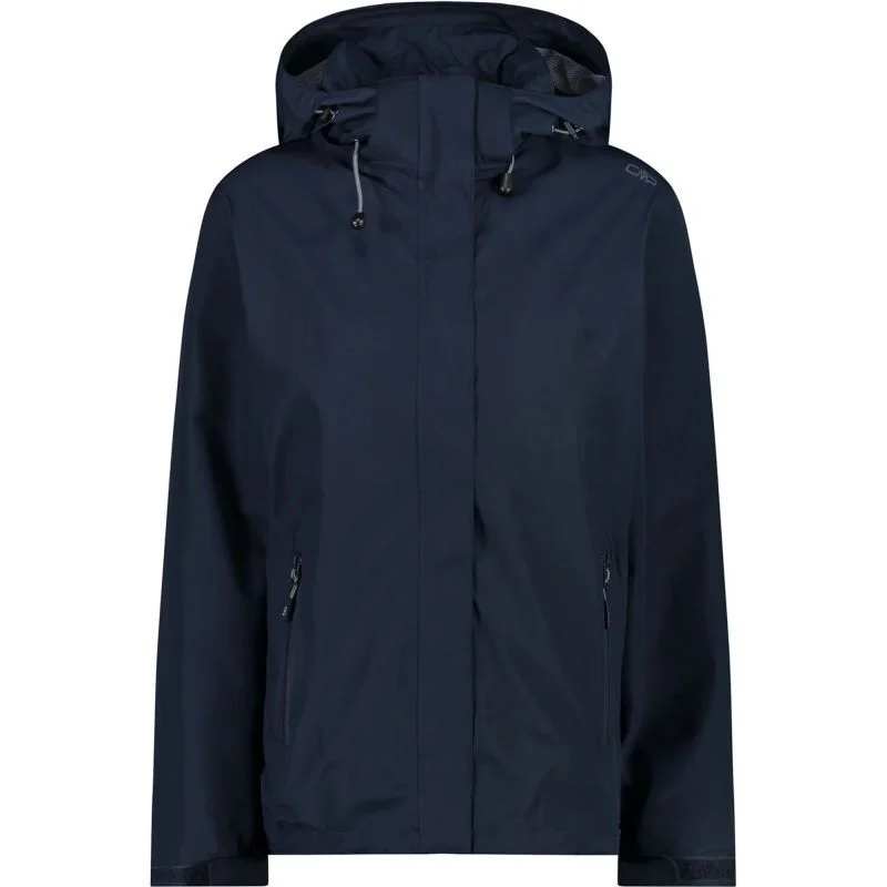 CMP Woman Rain Jacket Zip Hood With Ventilation - Regenjacke - Damen | Hardloop