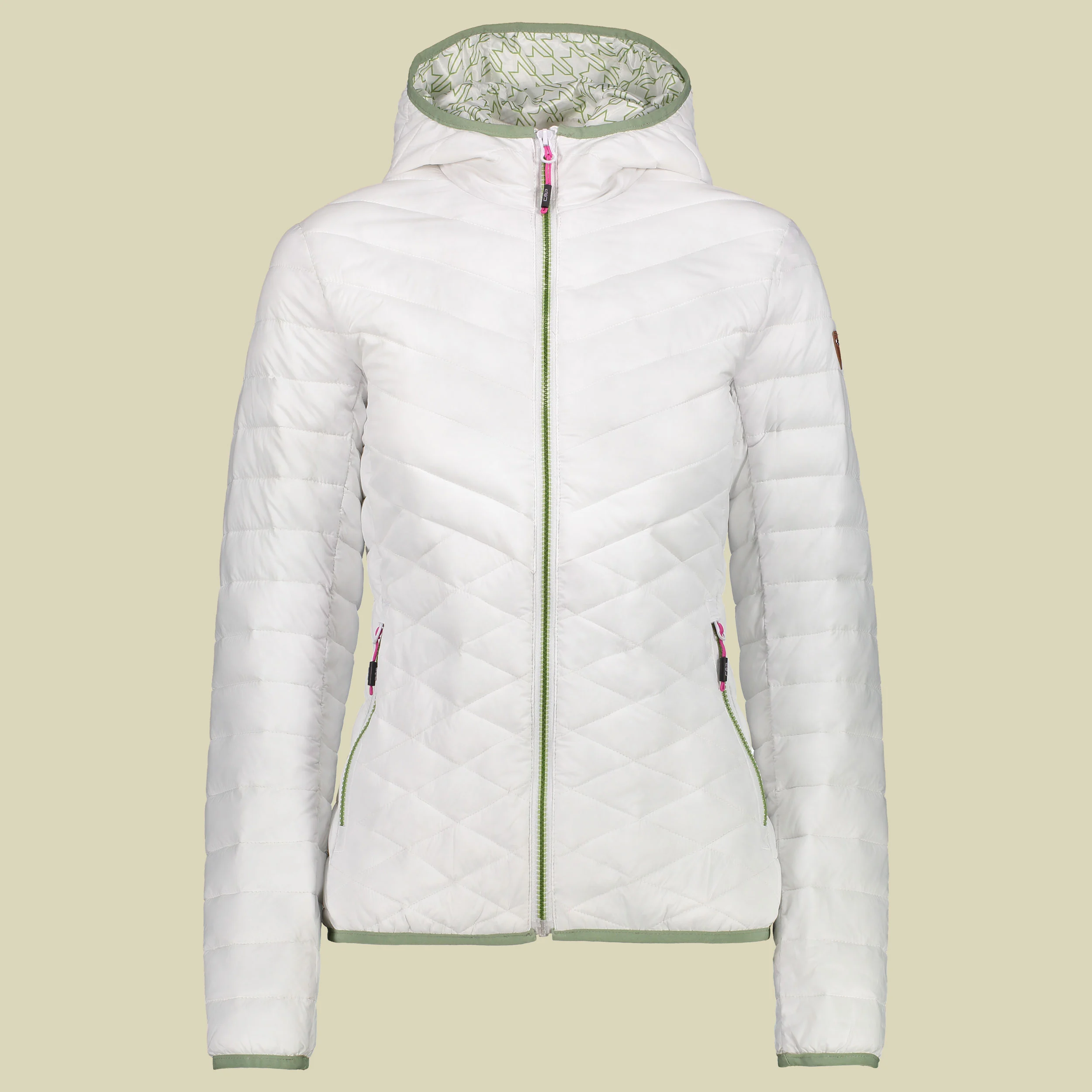 CMPWoman Fix Hood Jacket 38Z5746 Größe 36 Farbe bianco A001