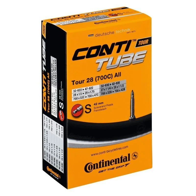 Continental Tour 28 / 700C Presta 42 mm - Fahrradschlauch | Hardloop