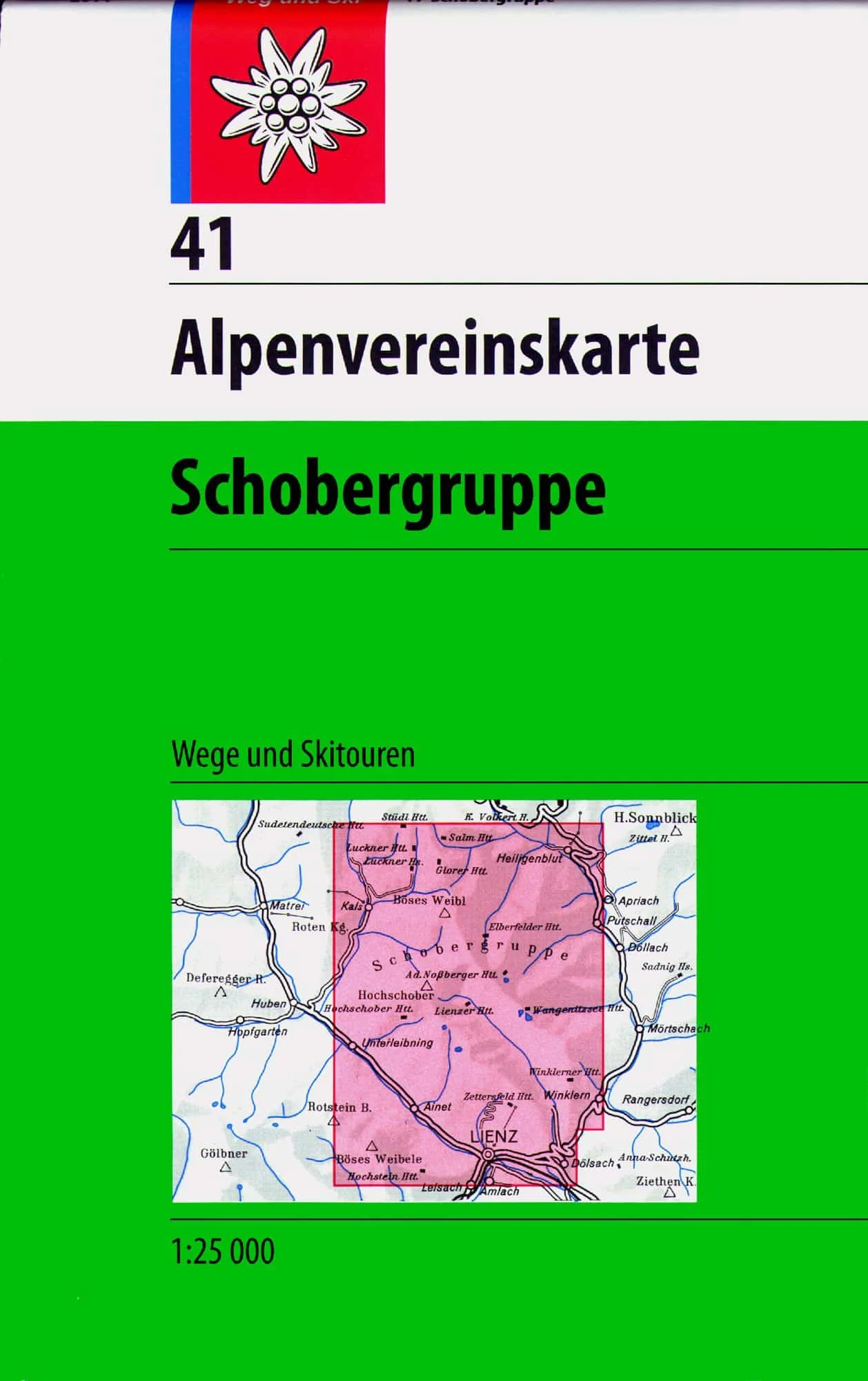 DAV AV-Karte 41- Schobergruppe