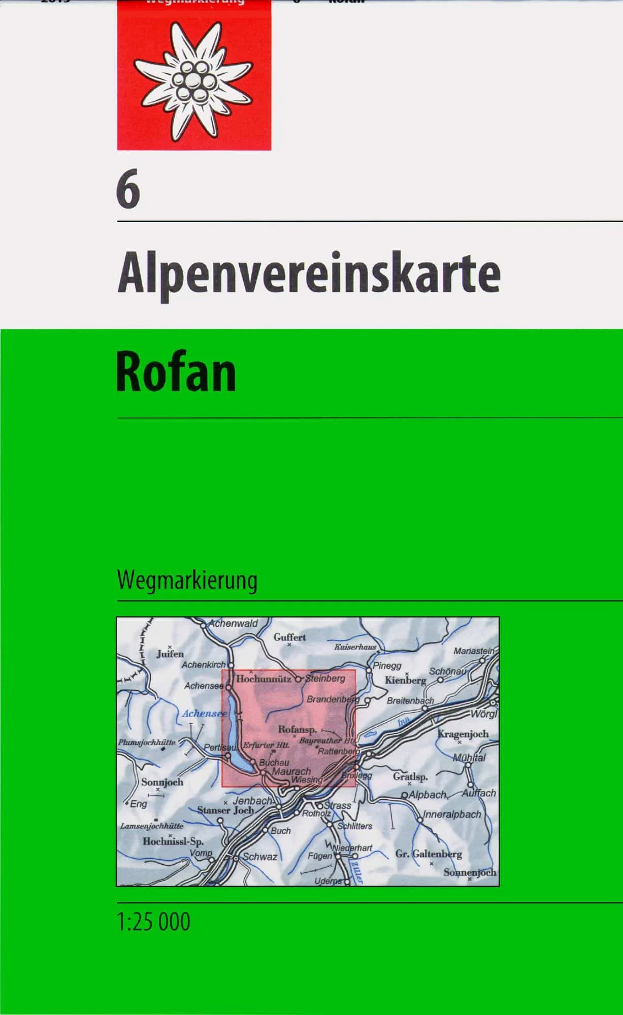 DAV AV-Karte 6 - Rofan