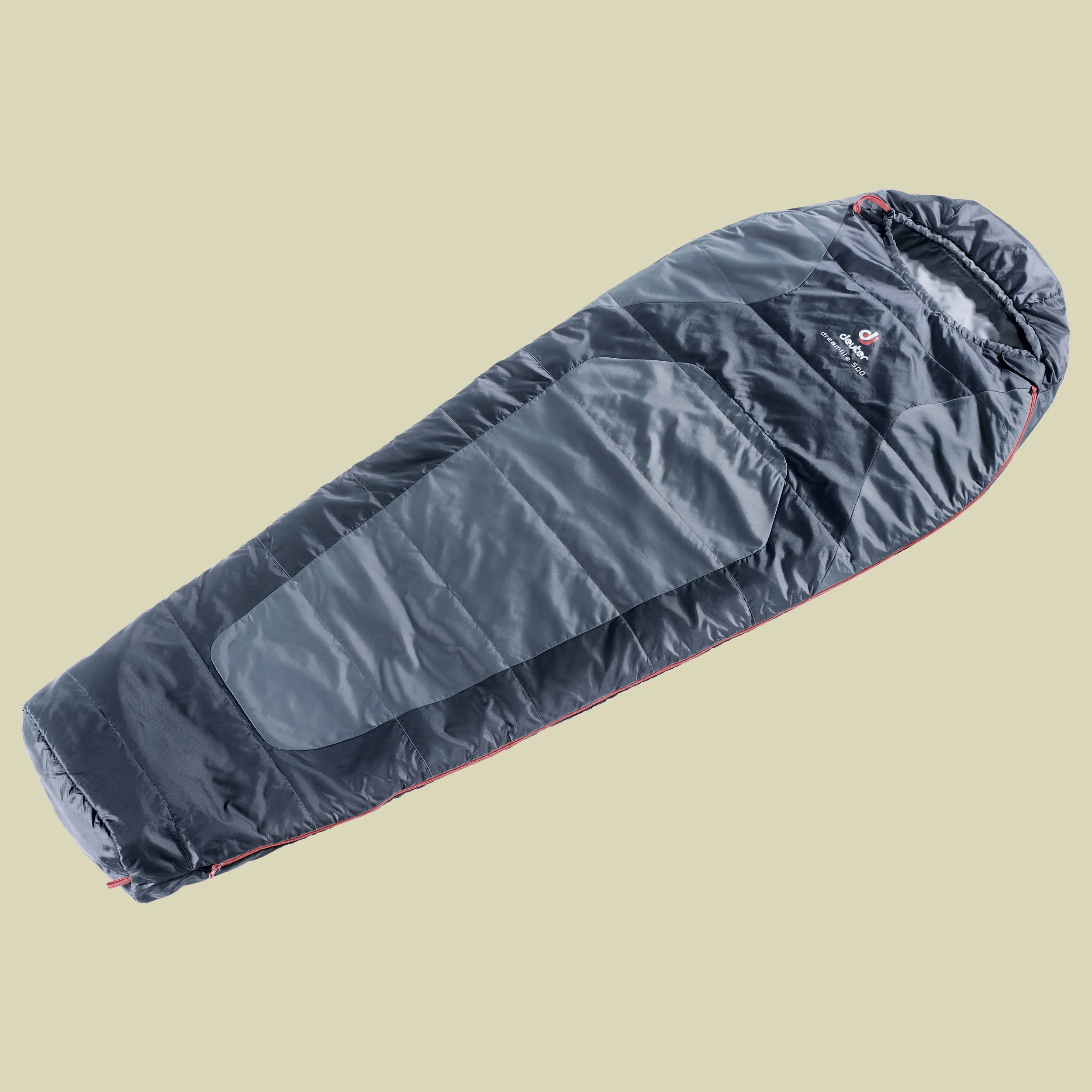 deuterDream Lite 500 bis Körpergröße 185 cm, RV links Farbe titan-black