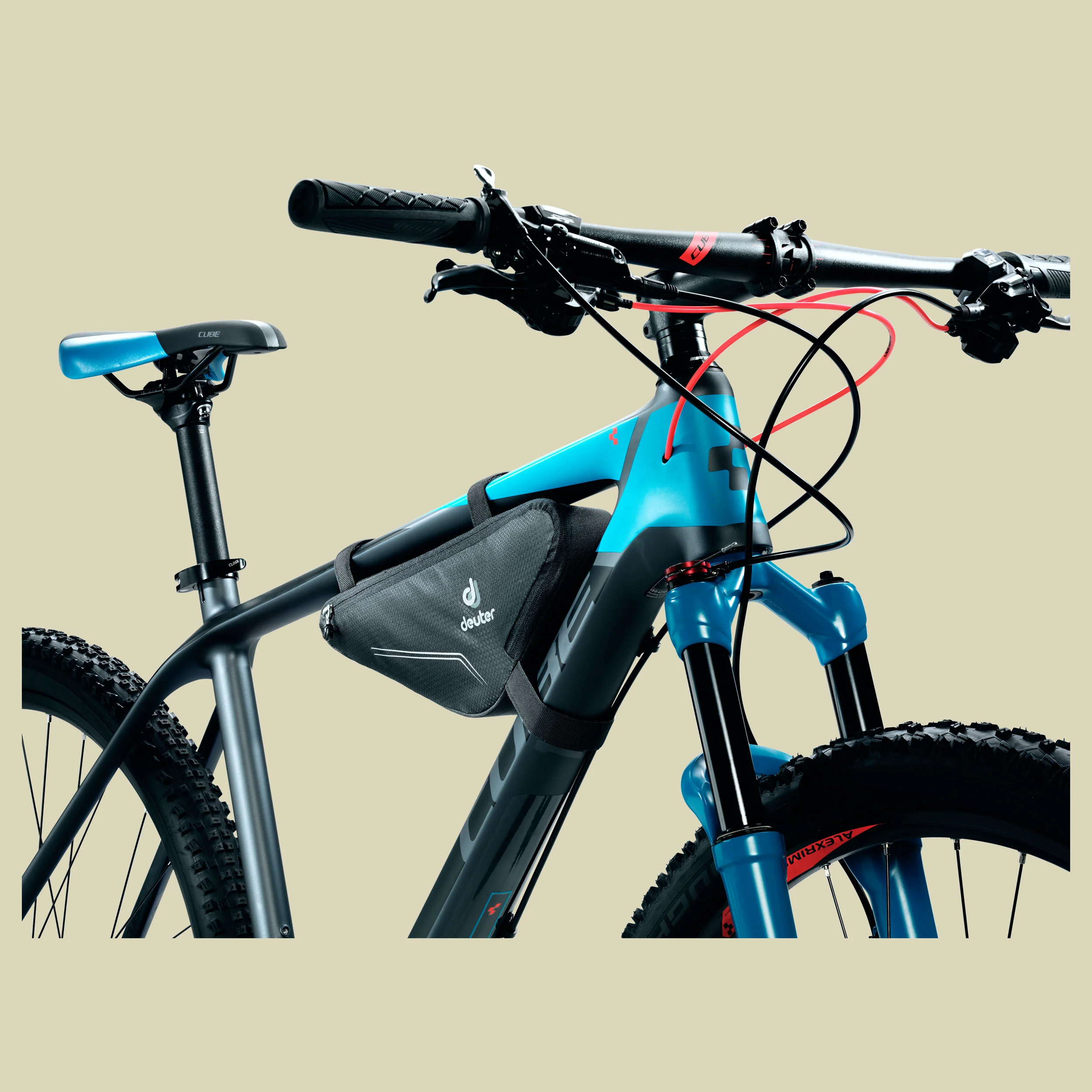 deuterFront Triangle Bag Volumen 1,3 L Farbe schwarz