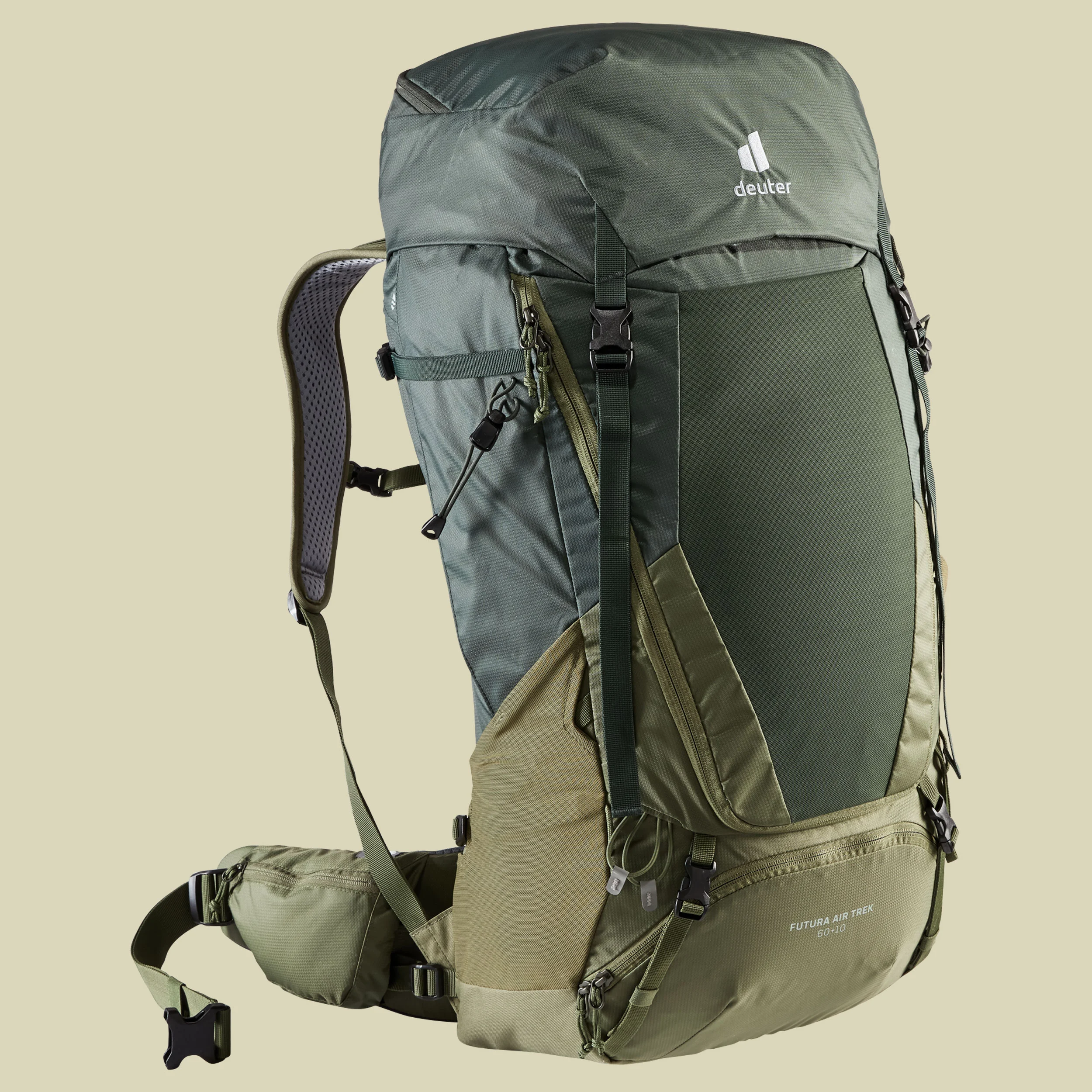 deuterFutura Air Trek 60 + 10 Volumen 60 L + 10 L Farbe ivy-khaki